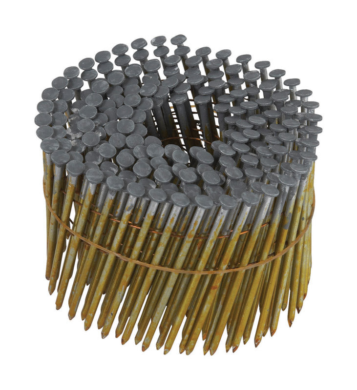 HITACHI - Metabo HPT 3-1/4 in. Wire Coil Hot-Dip Galvanized Framing Nails 16 deg 4,000 pk