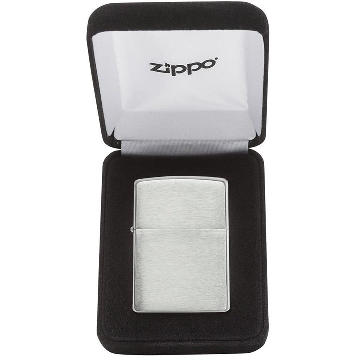 Zippo Windproof Lighter Armor¬Æ Brushed Sterling Silver
