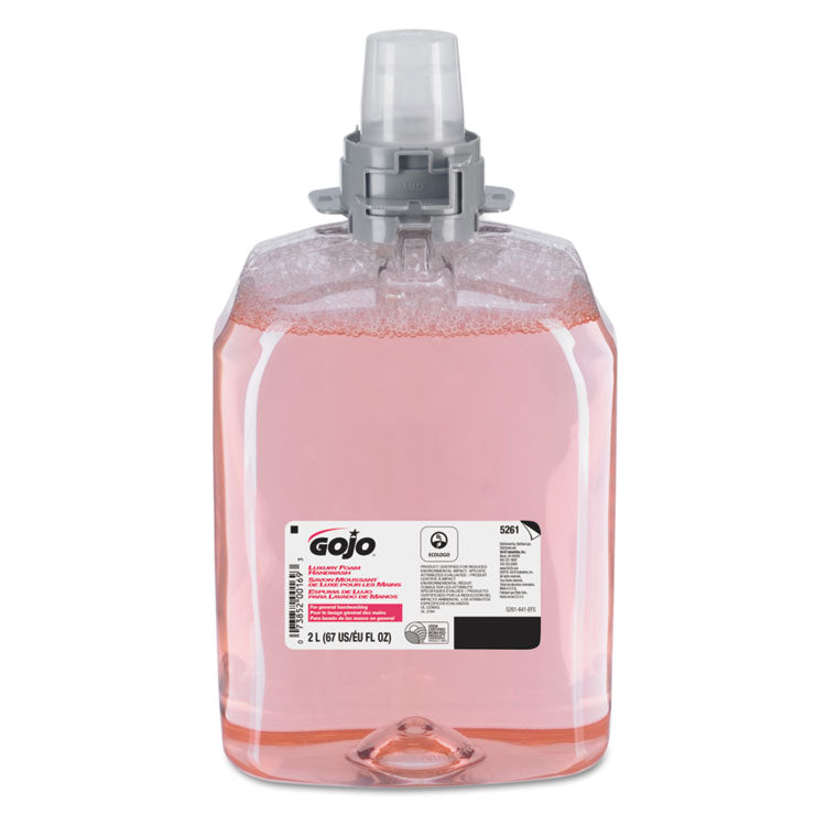 GOJO - Luxury Foam Hand Wash Refill for FMX-20 Dispenser, Refreshing Cranberry, 2,000 mL, 2/Carton