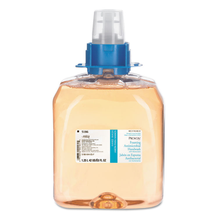 PROVON - Foam Antimicrobial Handwash, Moisturizer, FMX-12 Dispenser, Light Floral, 1,250 mL Pump