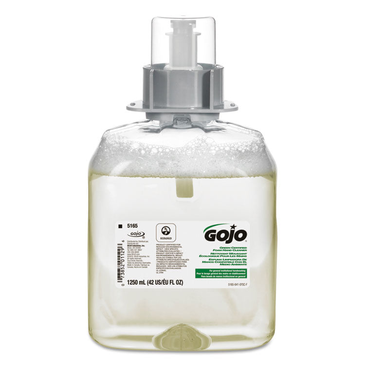 GOJO - FMX Green Seal Foam Handwash Dispenser Refill, Unscented, 1,250 mL