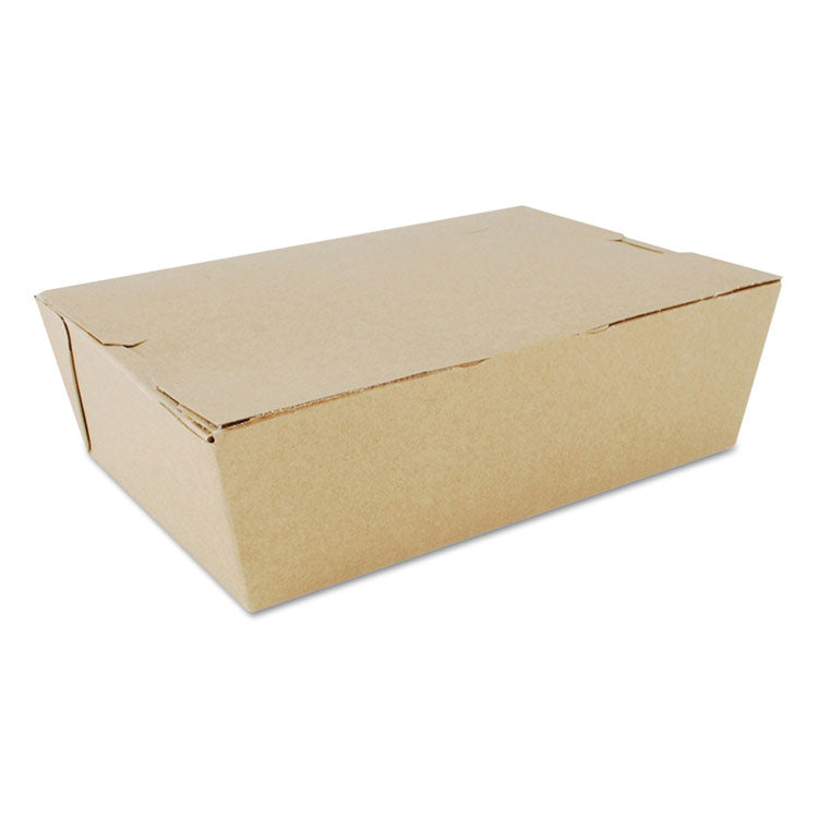 SCT - ChampPak Carryout Boxes, #3, 7.75 x 5.5 x 2.5, Kraft, Paper, 200/Carton