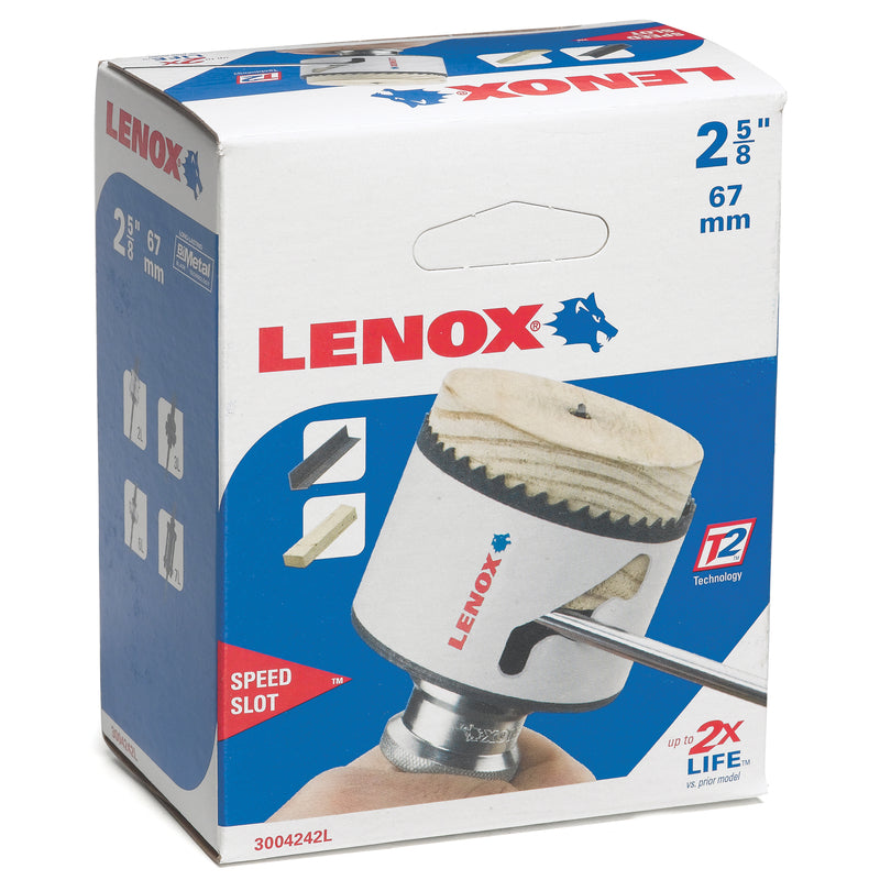 LENOX - Lenox 2 5/8 in. Bi-Metal Hole Saw 1 in.