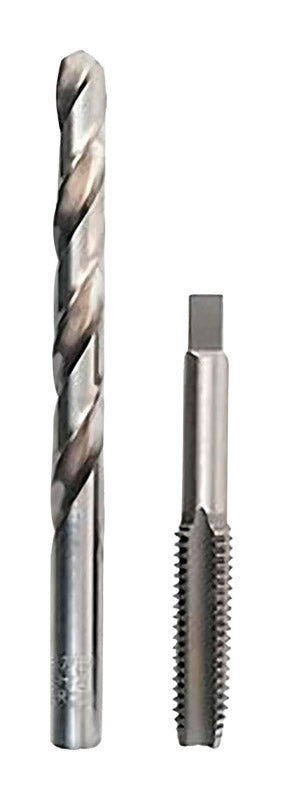 IRWIN - Irwin Hanson High Carbon Steel HCS Tap and HSS Drill Bit Set 1/2 in. 2 pc