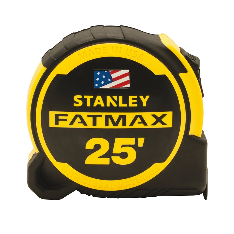 STANLEY FAT MAX - Stanley FatMax 25 ft. L X 1.25 in. W Compact Tape Measure 1 pk