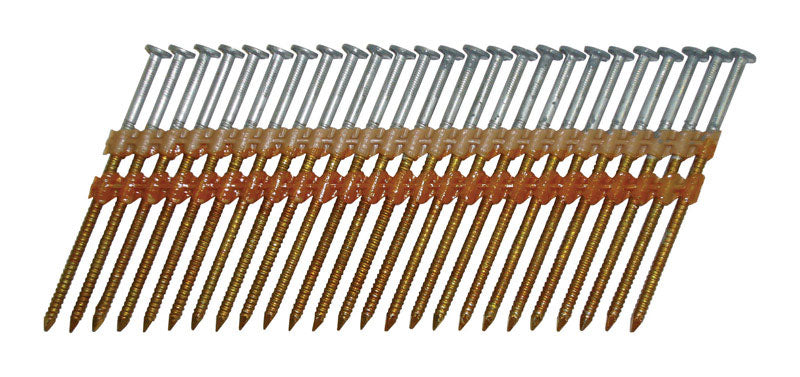 HITACHI - Metabo HPT 2 in. Plastic Strip Hot-Dip Galvanized Framing Nails 21 deg 1000 pk