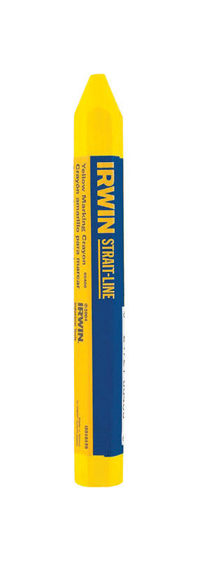 IRWIN - Irwin Strait-Line 4 oz Standard Marking Chalk Yellow 1 pk - Case of 12