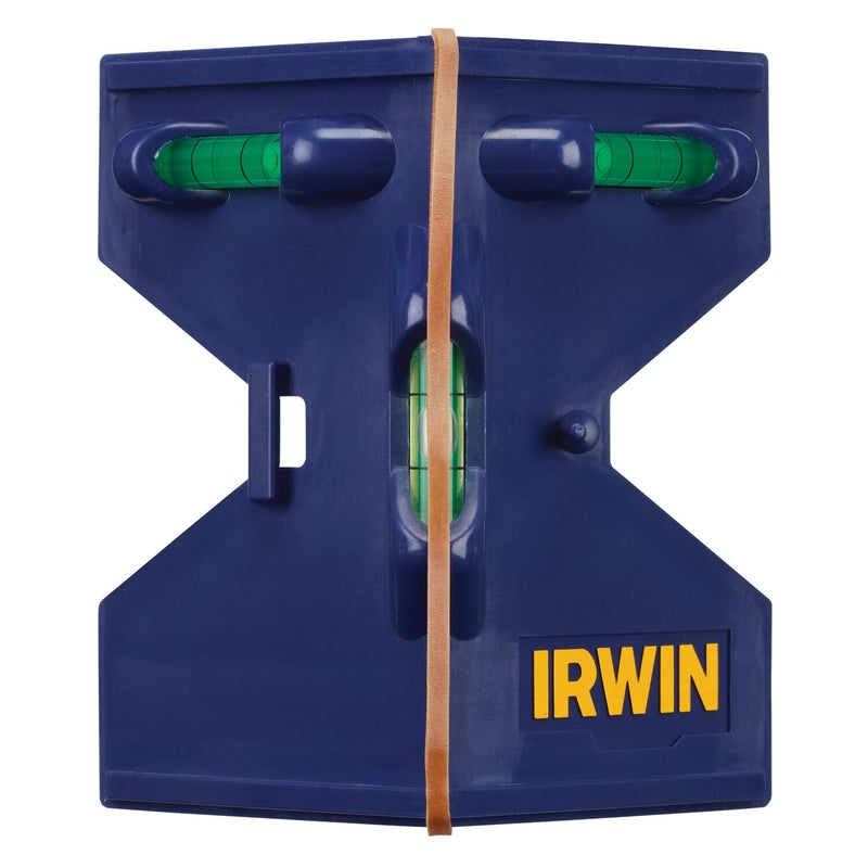 IRWIN - Irwin 5-1/2 in. Plastic Magnetic Post Level 3 vial