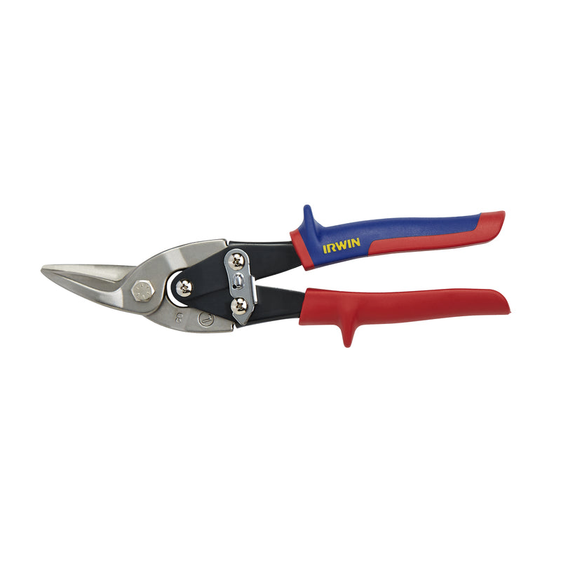 IRWIN - Irwin 10 in. Steel Left and Straight Aviation Snips 18 Ga. 1 pk