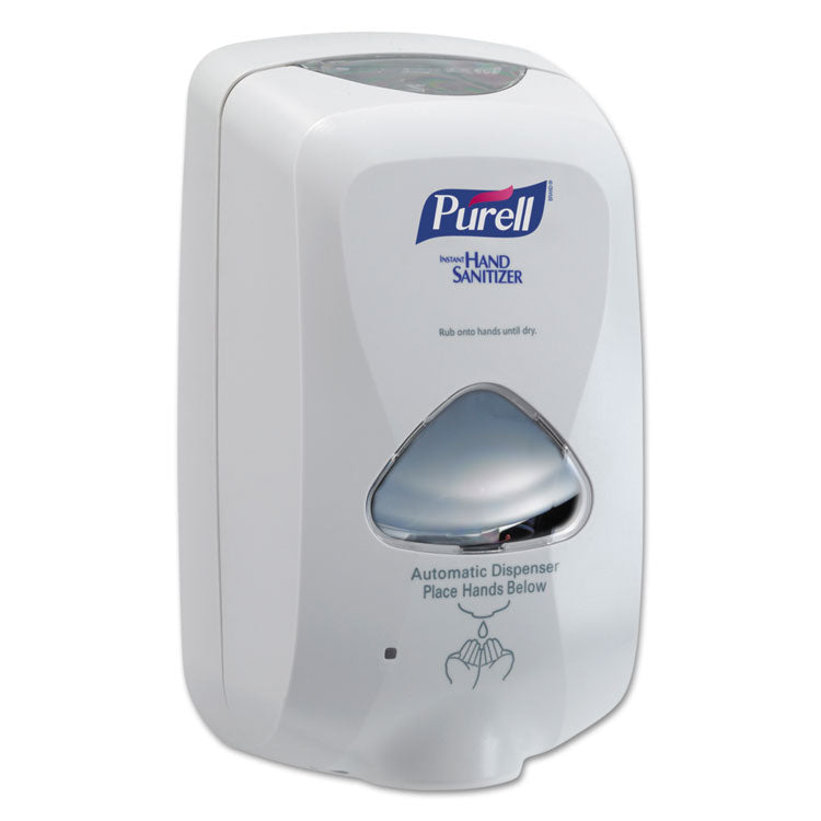 PURELL - TFX Touch Free Dispenser, 1,200 mL, 6.5 x 4.5 x 10.58, Dove Gray