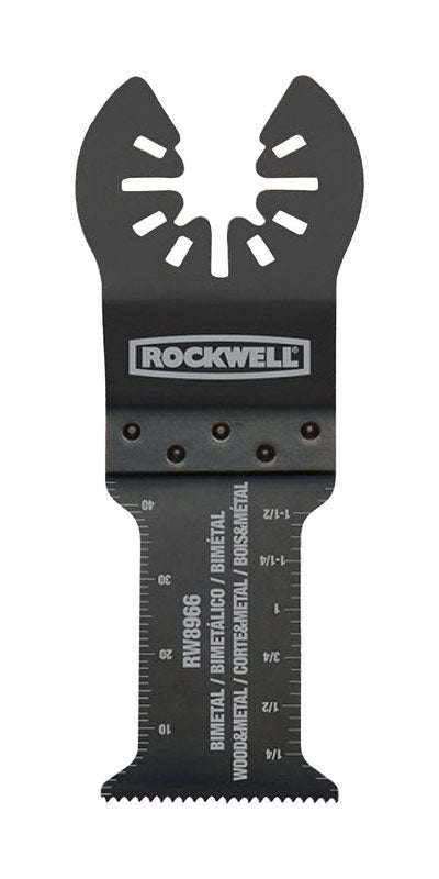 ROCKWELL - Rockwell 1-13/16 in. L Bi-Metal Plunge Cut Oscillating Blade 1 pk