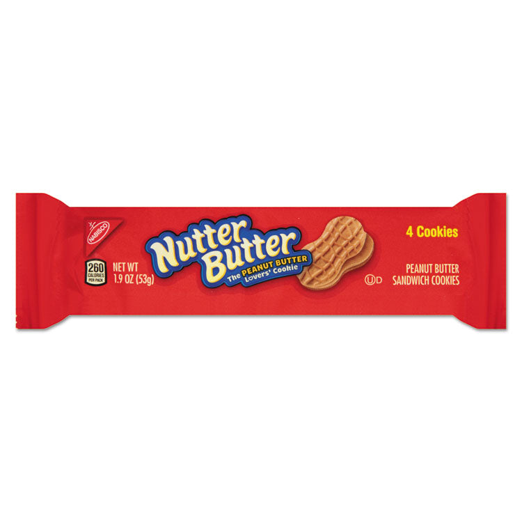 Nabisco - Nutter Butter Cookies, 3 oz Bag, 48/Carton