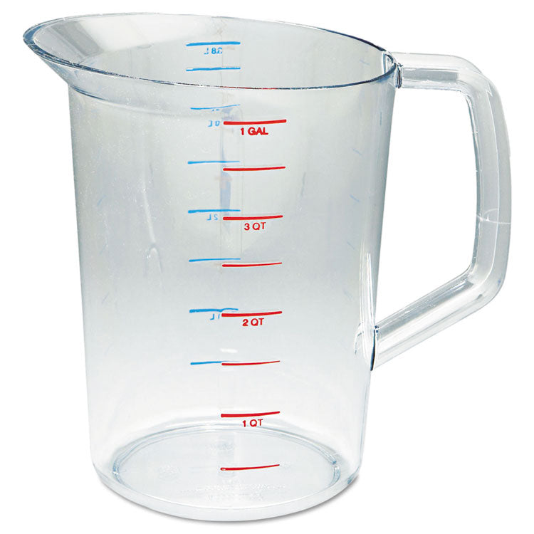 Rubbermaid Commercial - Bouncer Measuring Cup, 4 qt, Clear