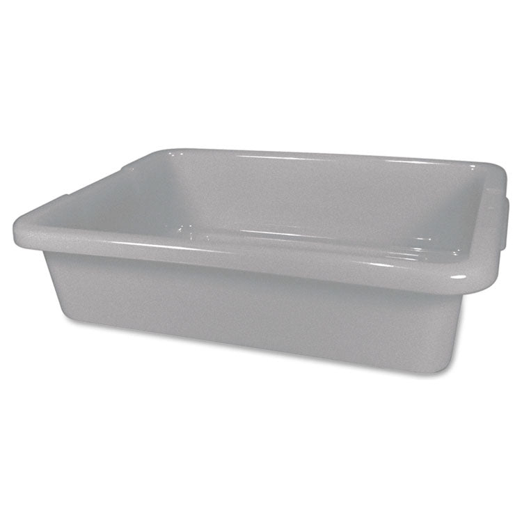 Rubbermaid Commercial - Bus/Utility Tote, 20" x 15" x 5", Gray