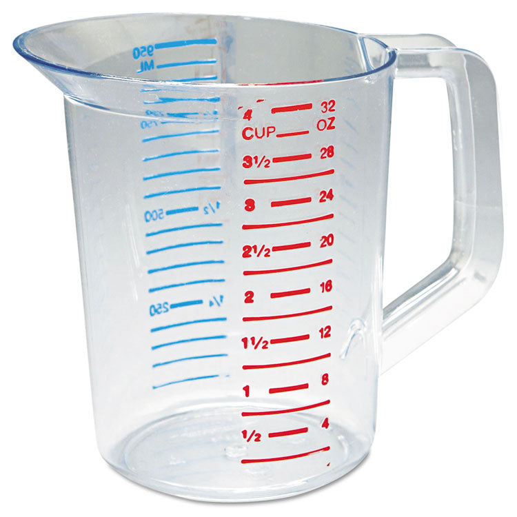 Rubbermaid Commercial - Bouncer Measuring Cup, 32 oz, Clear