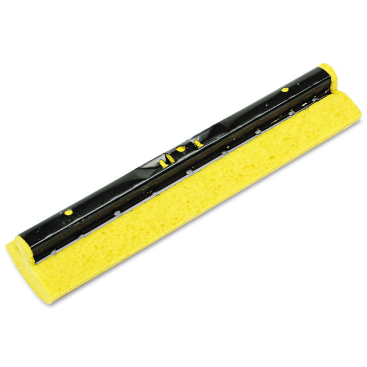 Rubbermaid Commercial - Mop Head Refill for Steel Roller, Sponge, 12" Wide, Yellow