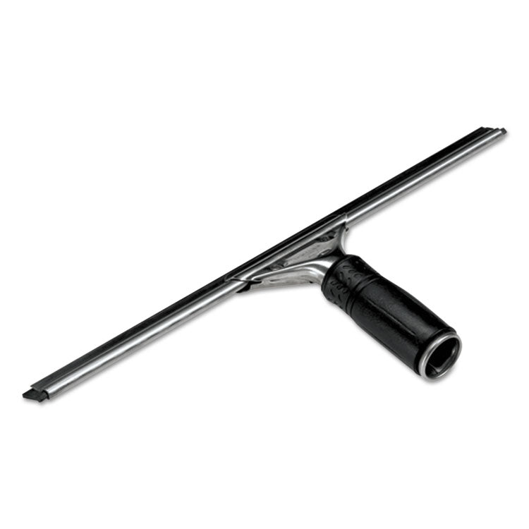 Unger - Pro Stainless Steel Squeegee, 12" Wide Blade