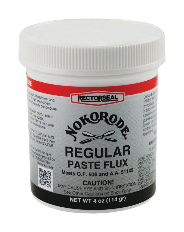 RECTORSEAL - Rectorseal Nokorode 4 oz Lead-Free Soldering Paste Flux 1 pc