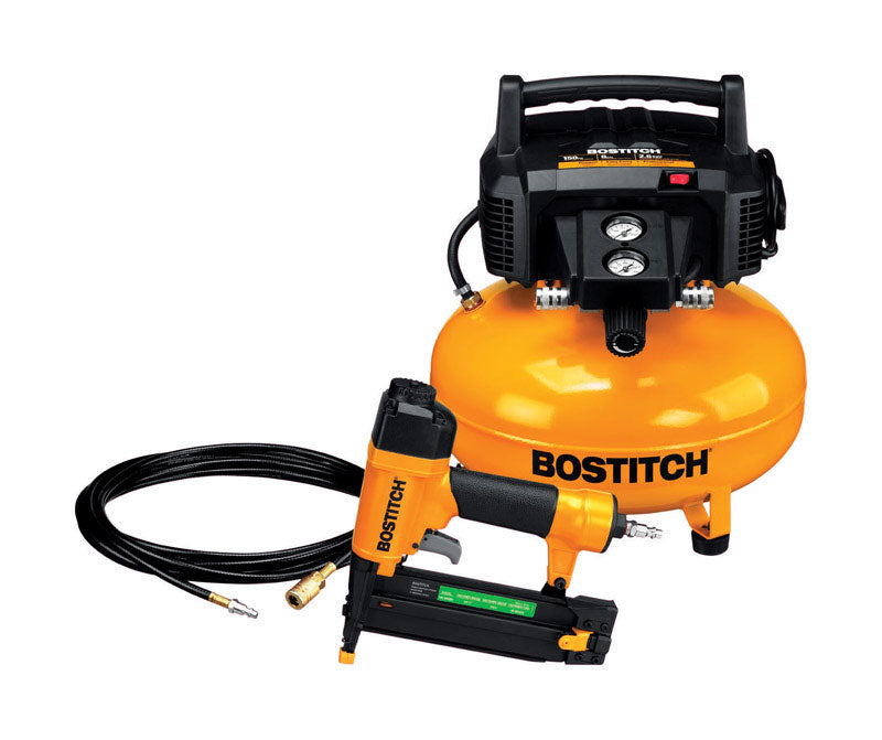 BOSTITCH - Bostitch 18 Ga. Brad Nailer and Compressor Kit