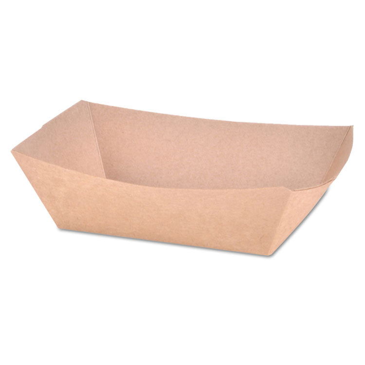 SCT - Paper Food Baskets, 1 lb Capacity, Brown Kraft, 1,000/Carton