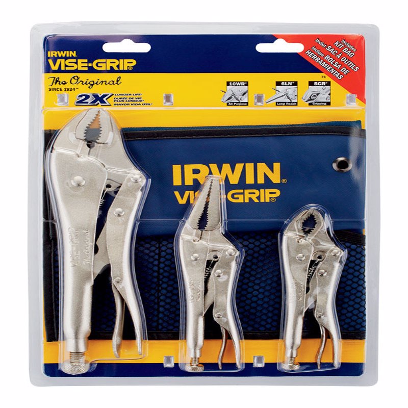 IRWIN - Irwin Vise-Grip Alloy Steel Locking Pliers Set