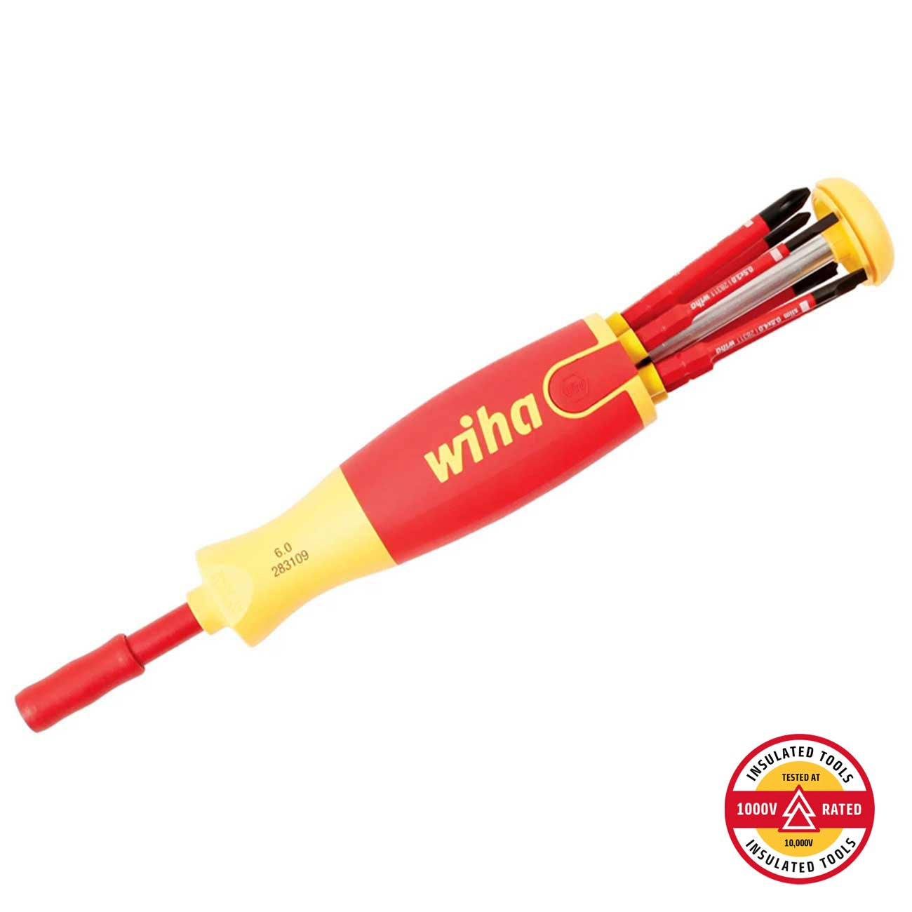Wiha Insulated Slimline Ultra Driver with SoftFinish Handle (7 Piece Set)