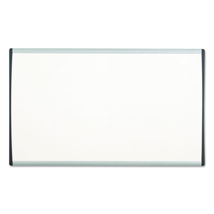 Quartet - ARC Frame Cubicle Magnetic Dry Erase Board, 14 x 11, White Surface, Silver Aluminum Frame