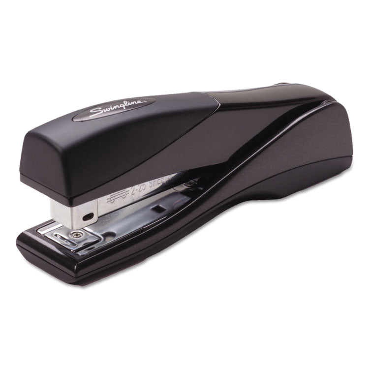 Swingline - Optima Grip Full Strip Stapler, 25-Sheet Capacity, Graphite Black