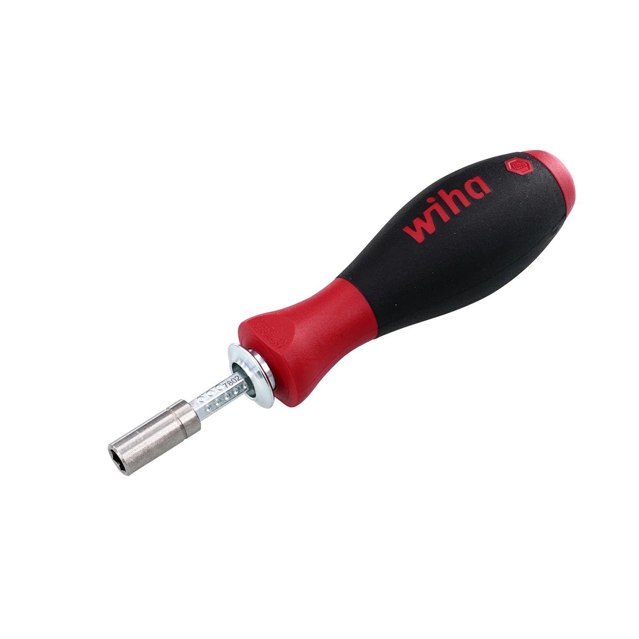 Wiha SoftFinish Drive-Loc VI Handle with 1/4" Bit Adapter