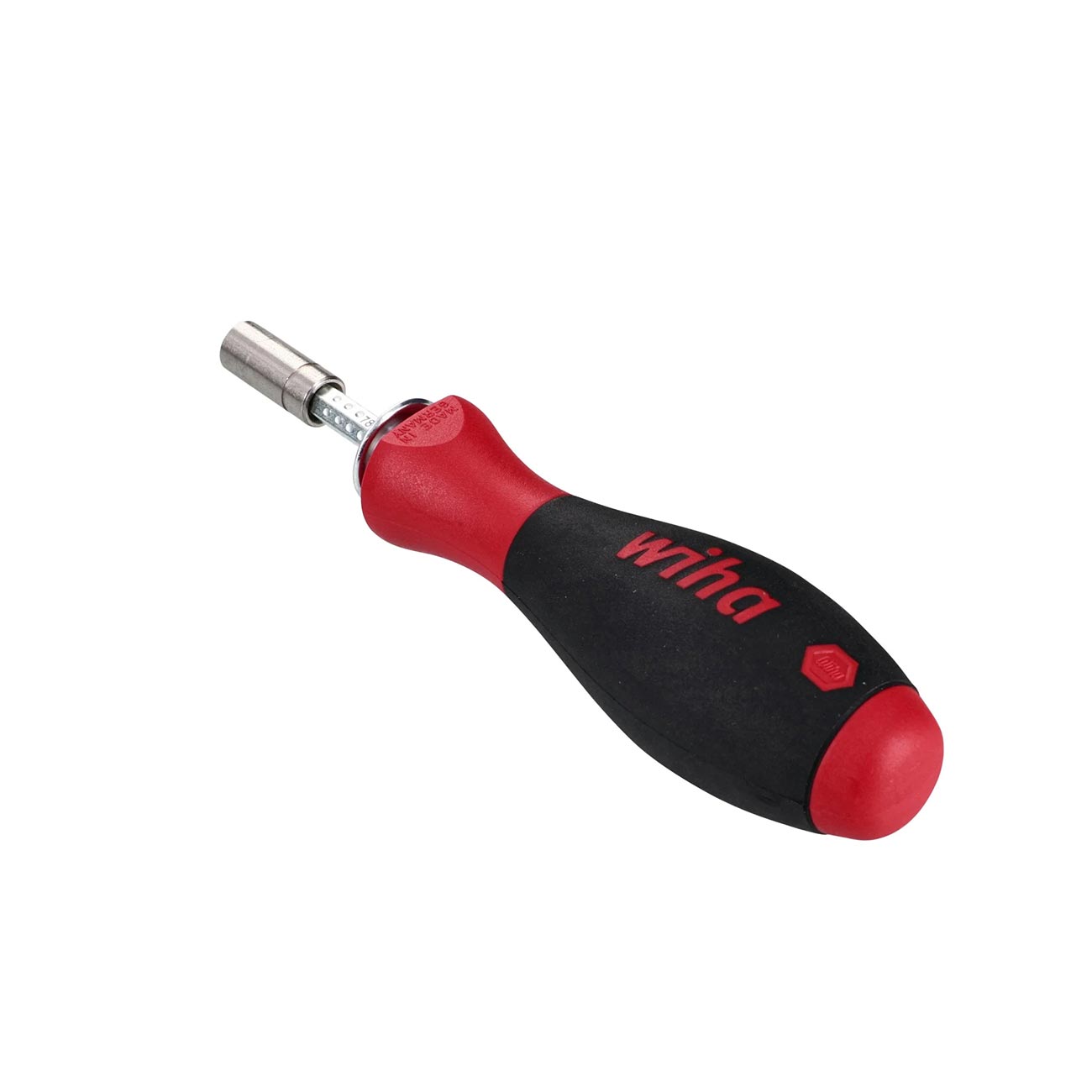 Wiha SoftFinish Drive-Loc VI Handle with 1/4" Bit Adapter