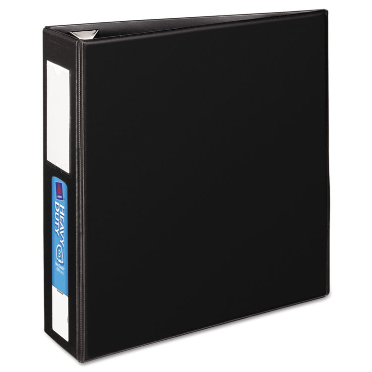 Avery - Heavy-Duty Non-View Binder with DuraHinge, Three Locking One Touch EZD Rings and Spine Label, 3" Capacity, 11 x 8.5, Black