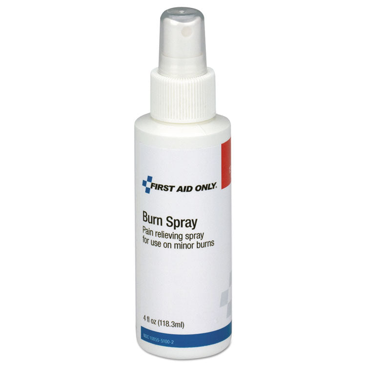 First Aid Only - Refill for SmartCompliance General Business Cabinet, First Aid Burn Spray, 4 oz Bottle