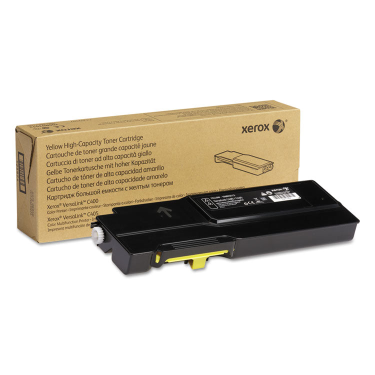 Xerox - 106R03513 High-Yield Toner, 4,800 Page-Yield, Yellow