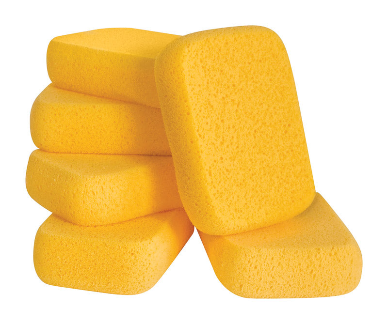 QEP - QEP Heavy Duty Sponge For All Purpose 7-1/2 in. L 6 pk