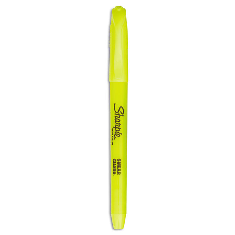 Sharpie - Pocket Style Highlighter Value Pack, Yellow Ink, Chisel Tip, Yellow Barrel, 36/Pack