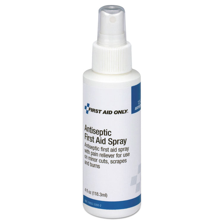 First Aid Only - Refill for SmartCompliance General Business Cabinet, Antiseptic Spray, 4 oz