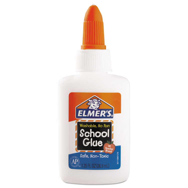 Elmer's - Washable School Glue, 1.25 oz, Dries Clear