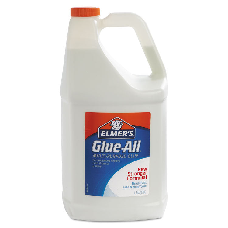 Elmer's - Glue-All White Glue, 1 gal, Dries Clear