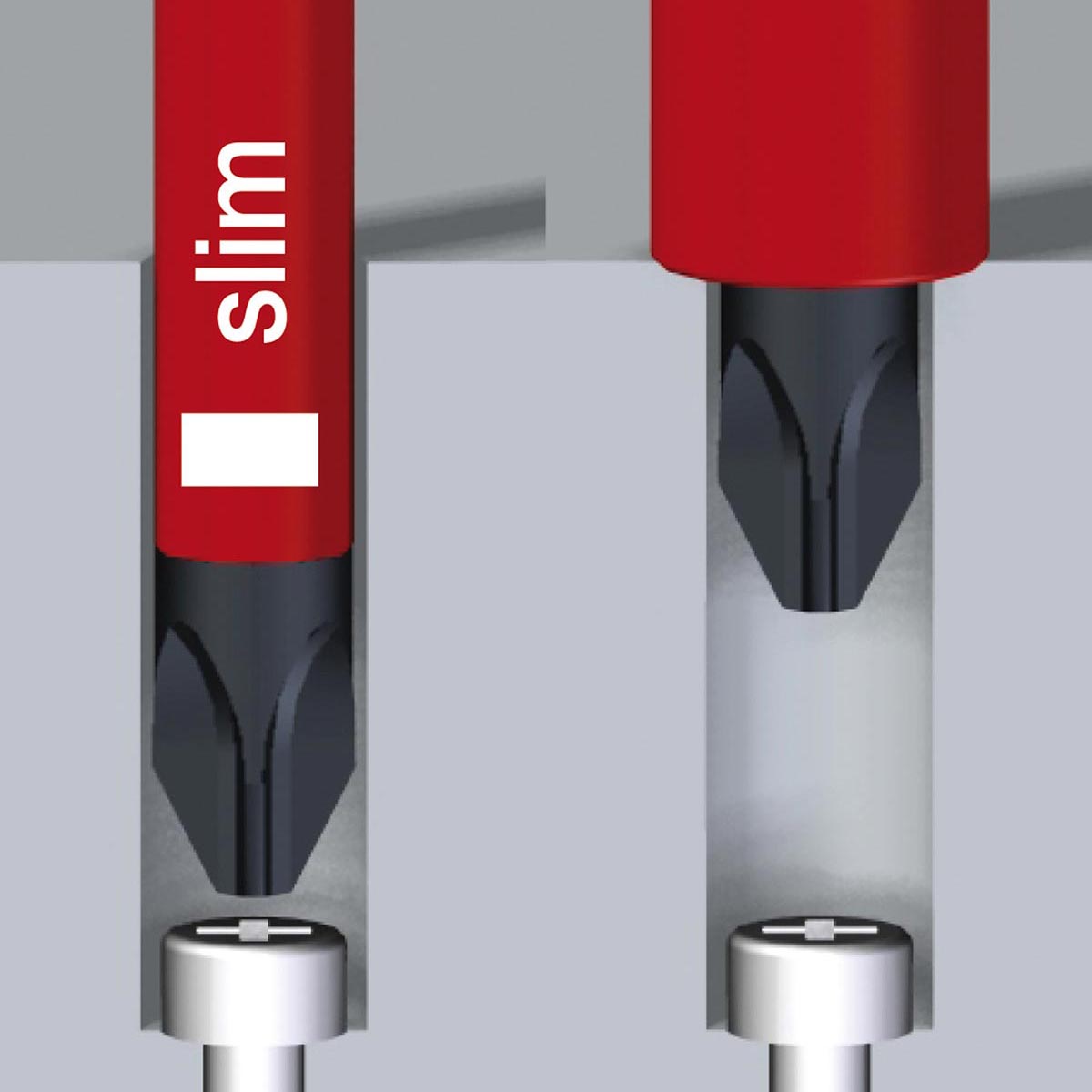 Wiha Insulated Torque Control and Slimline Blade Set - 8 Piece Set