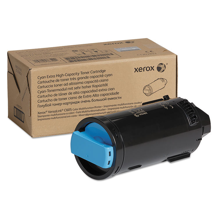 Xerox - 106R03928 Extra High-Yield Toner, 16,800 Page-Yield, Cyan