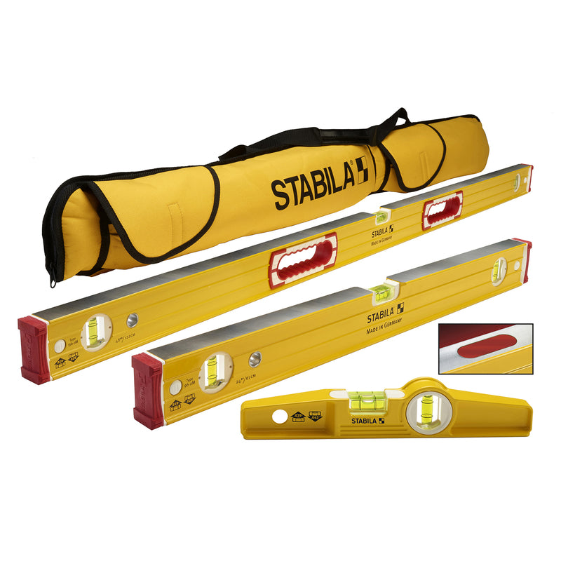 STABILA - Stabila Aluminum Magnetic Level Set [48380]