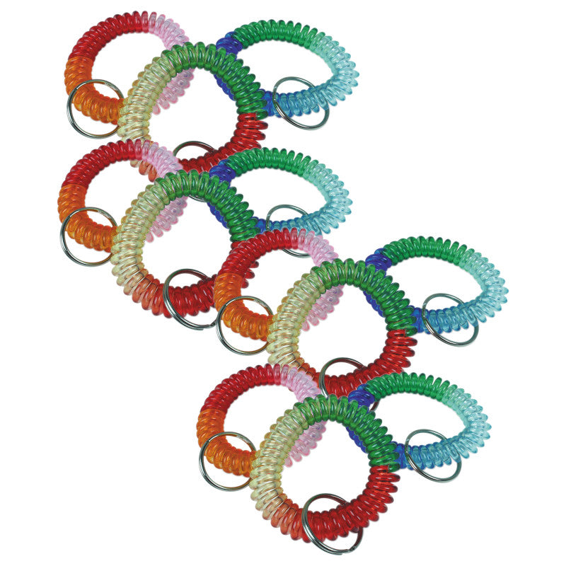 THE PENCIL GRIP - Wrist Coil, Tricolor, Pack of 12