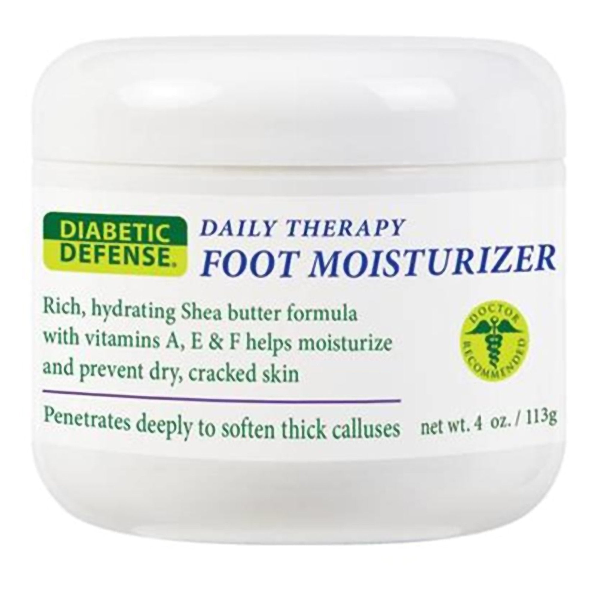 Pedifix - Foot Moisturizer Diabetic Defense® Daily Therapy 4 oz. Jar Scented Cream [1/EA]