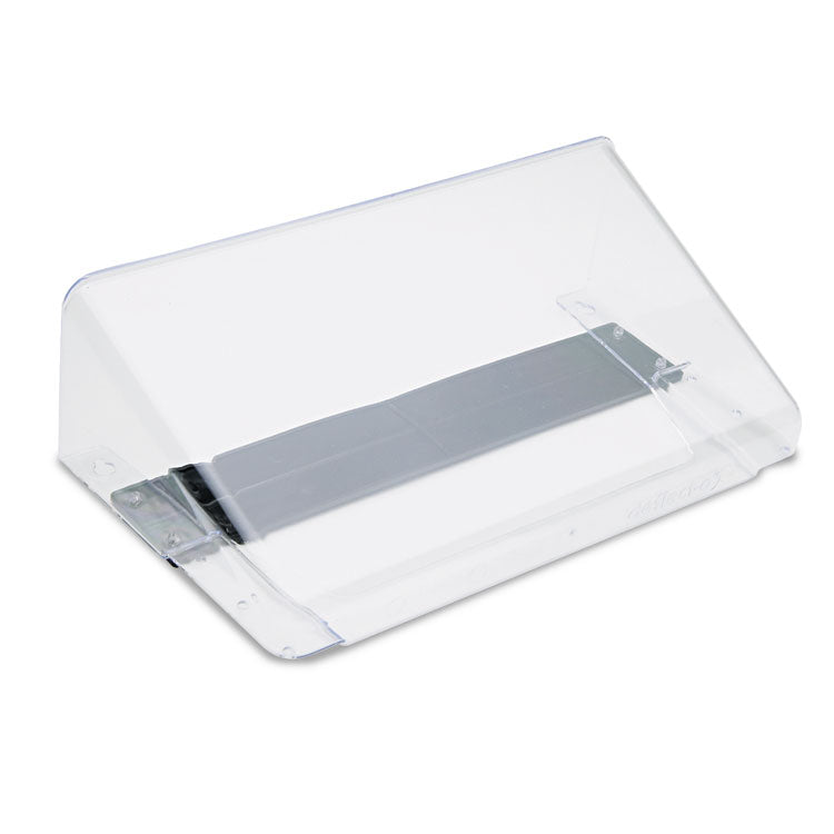 deflecto - Magnetic DocuPocket Wall File, Letter Size, 13" x 4" x 7", Clear