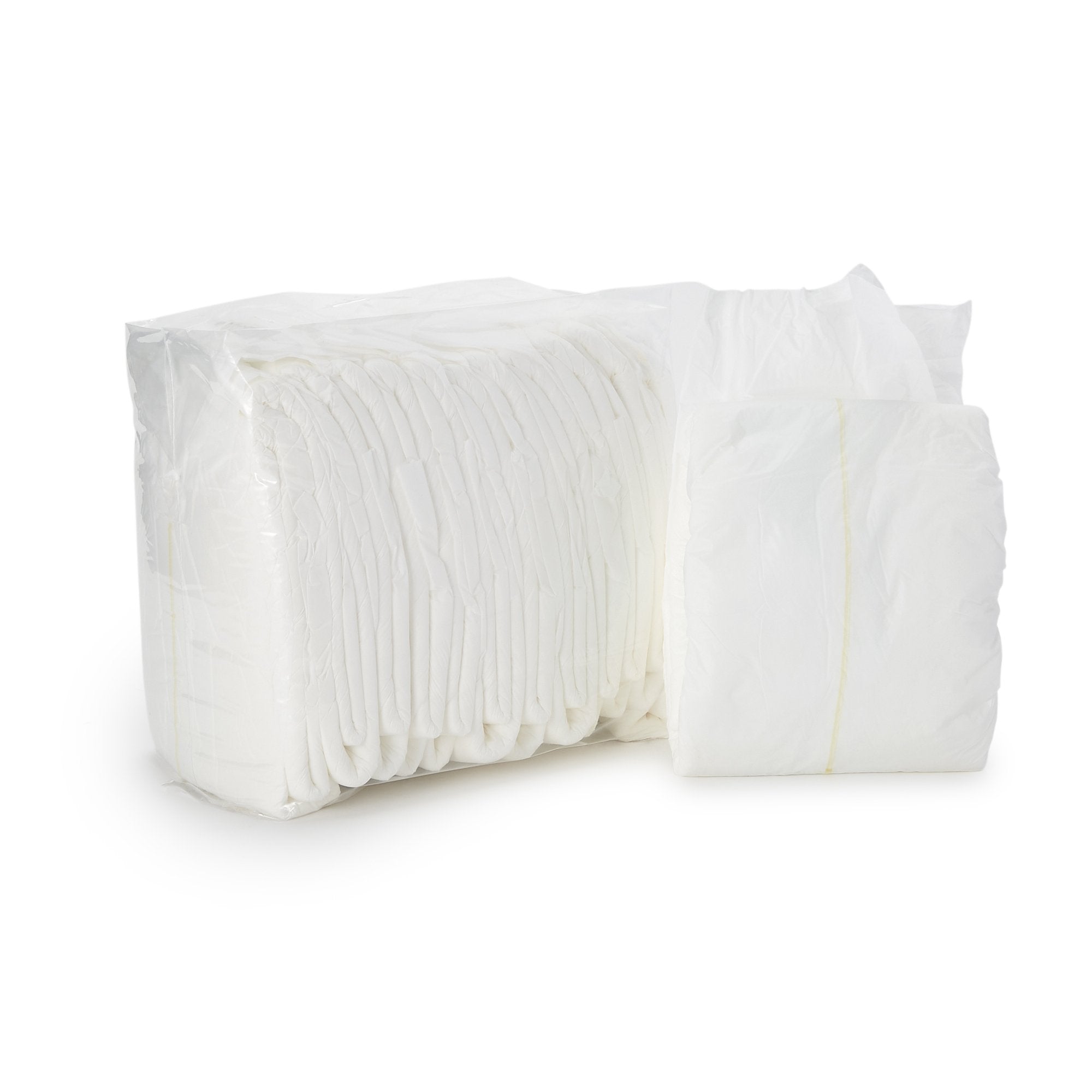 Cardinal - Unisex Adult Incontinence Brief Wings™ Plus Medium Disposable Heavy Absorbency [12/BG]