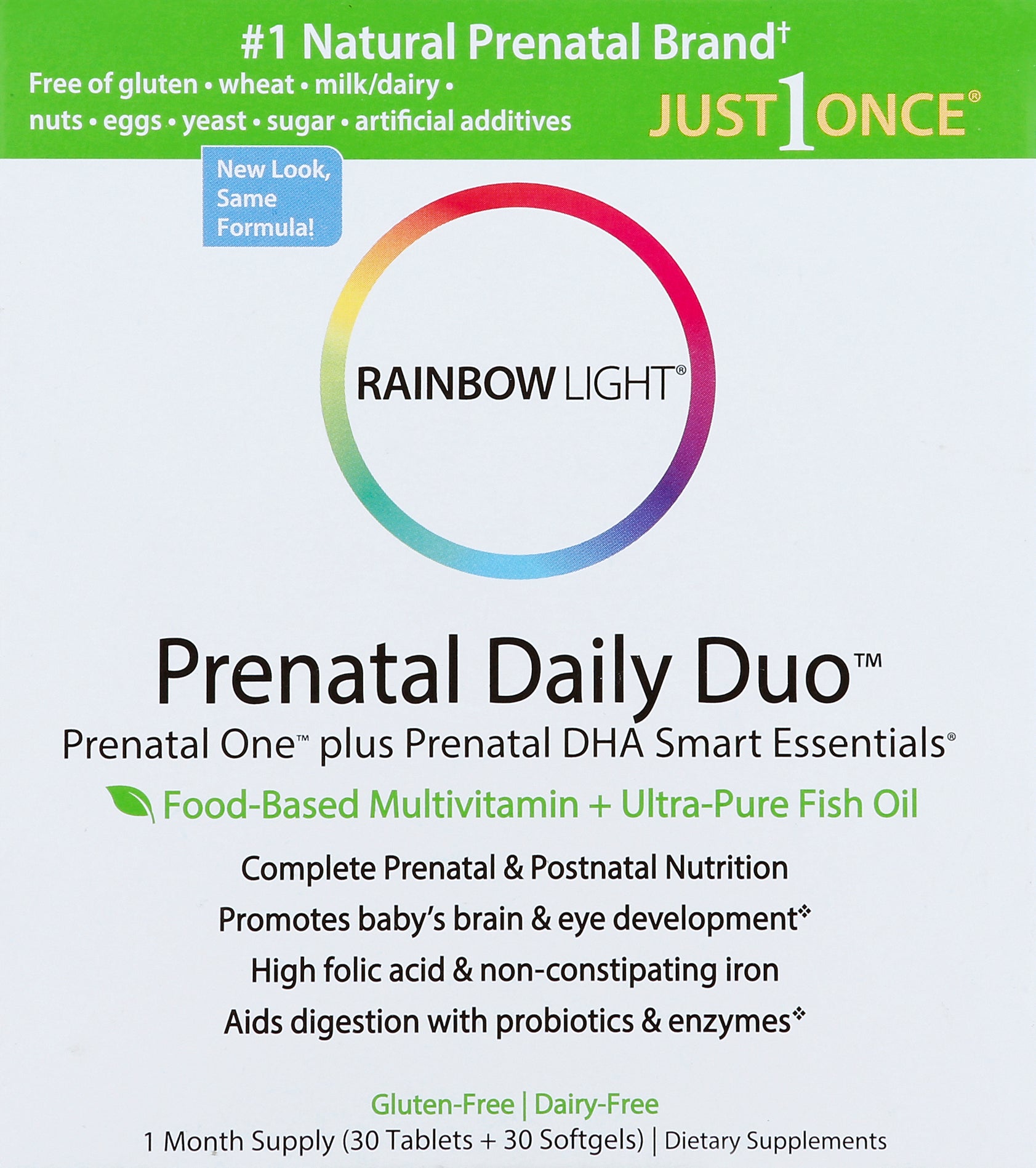 Rainbow Light Prenatal Daily Duo  30 ea - Case of 1