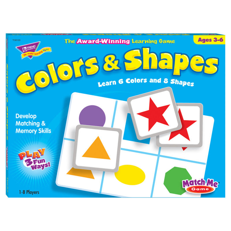 TREND - Colors & Shapes Match Me® Games