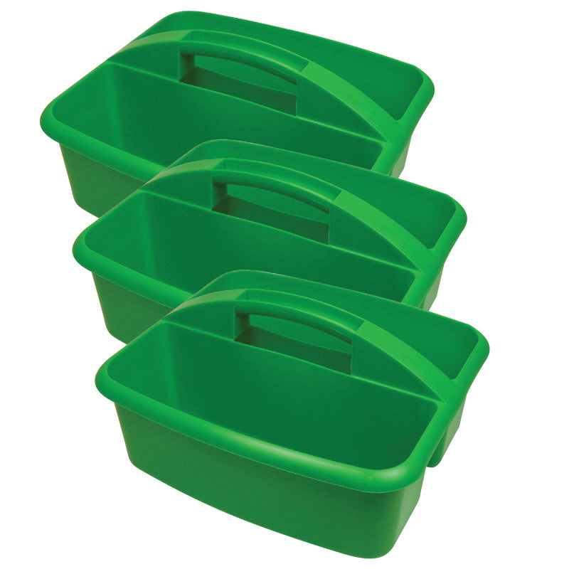 ROMANOFF - Large Utility Caddy, Green, Pack of 3