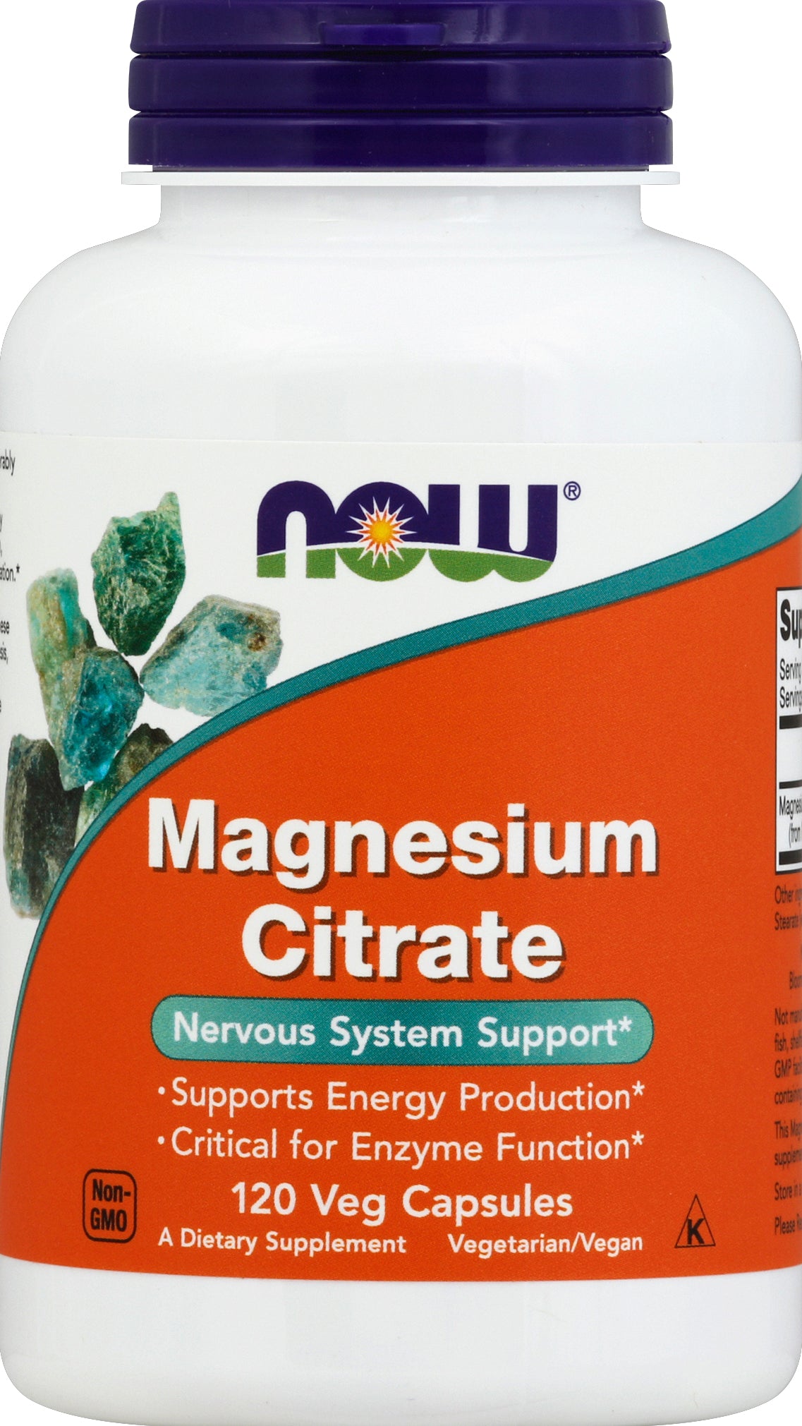 Now Magnesium Citrate 120 ea - Case of 1