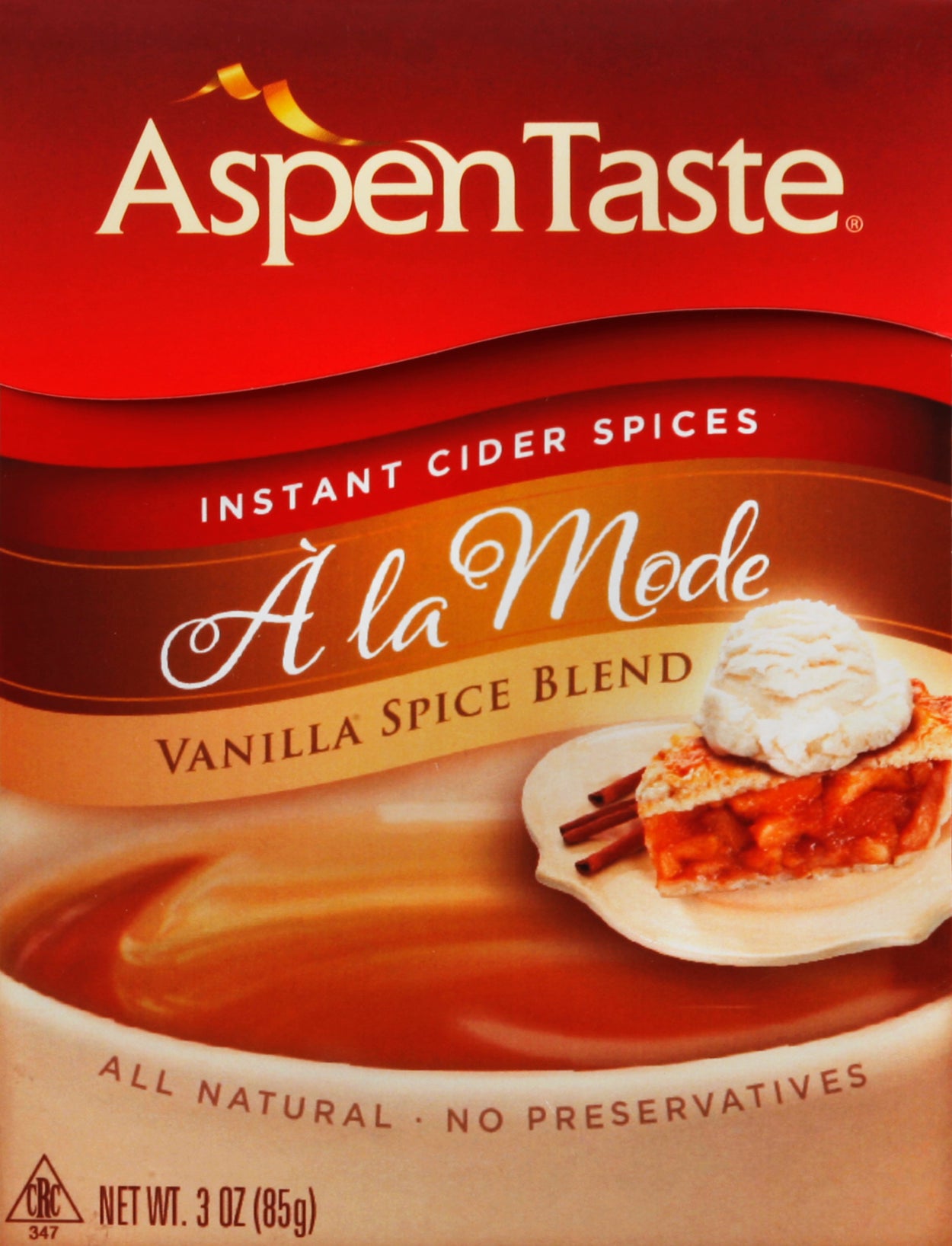 Aspen Taste Cider Spices 3 oz - Case of 24